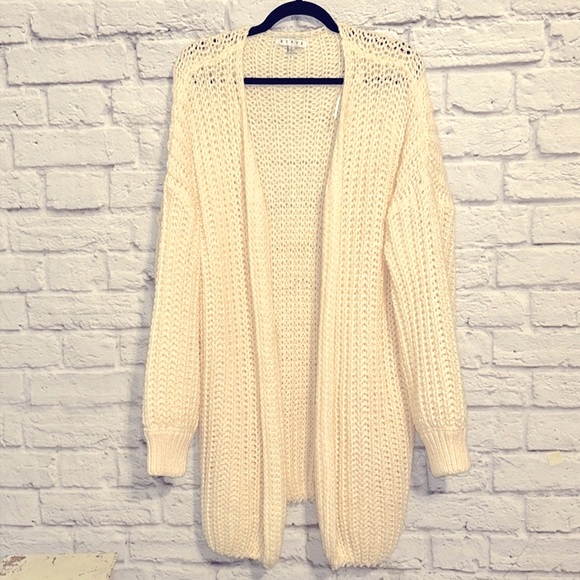 HYFVE Oversized Chunky Ribbed Cardigan Sweater - Picture 3 of 8